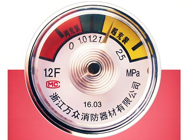 灭火器超充装